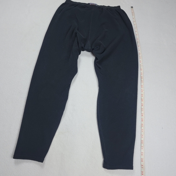 Vintage Patagonia Capilene Thermal Base Layer Pants Men's XL Black Made In USA - Picture 8 of 13